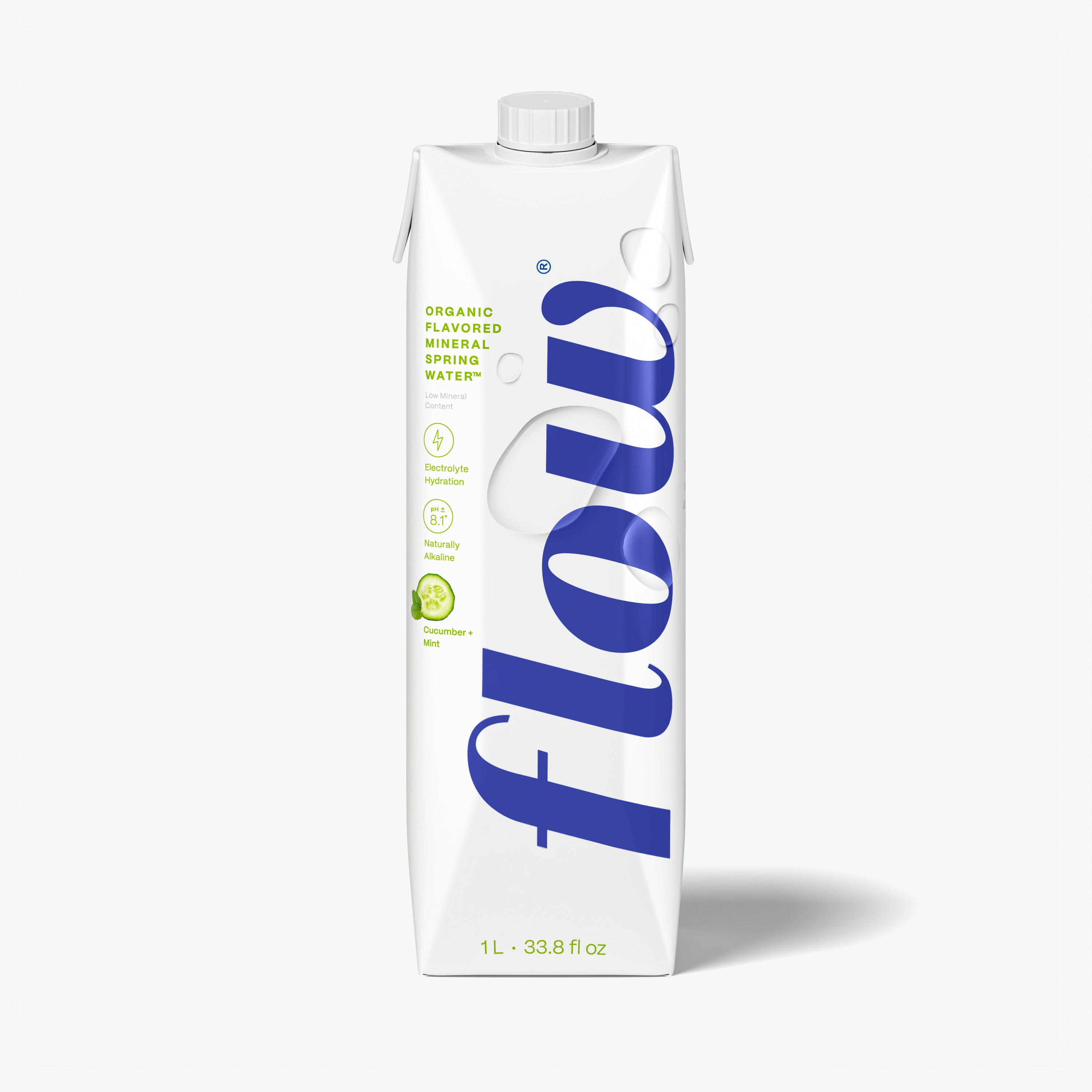 12 pack of 1L - Cucumber + Mint