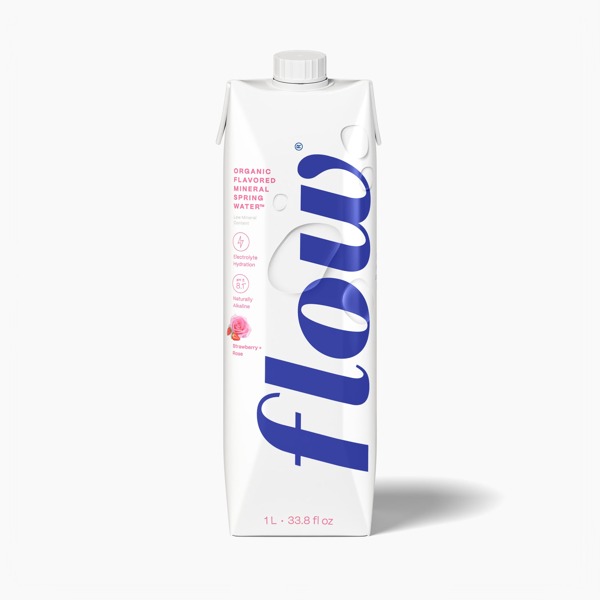 12 pack of 1L - Strawberry + Rose