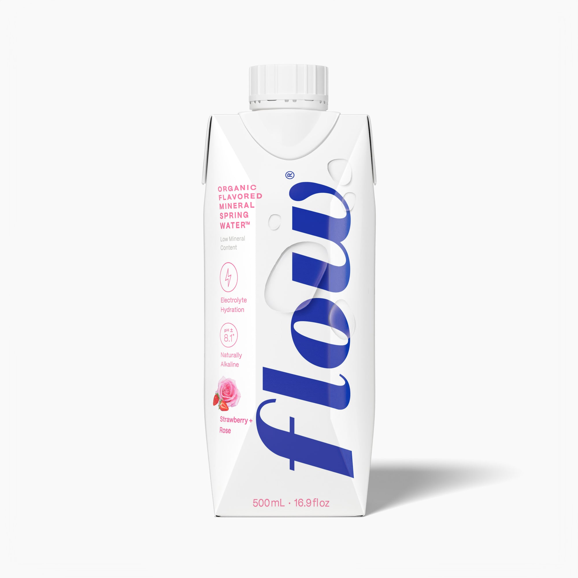 12 pack of 500ml - Strawberry + Rose