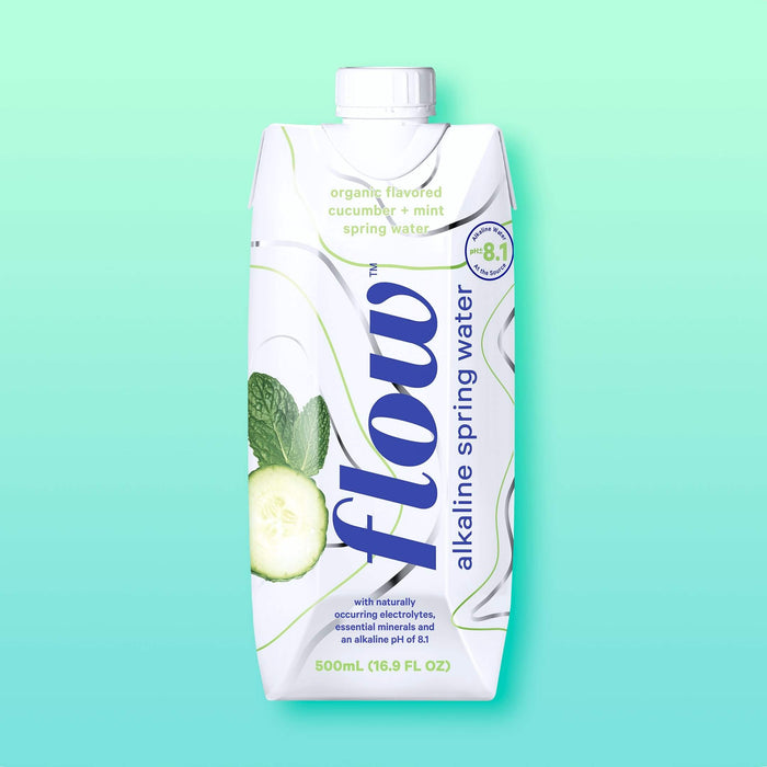 12 pack of 500ml  - Cucumber + Mint